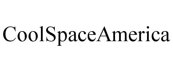 Trademark Logo COOLSPACEAMERICA