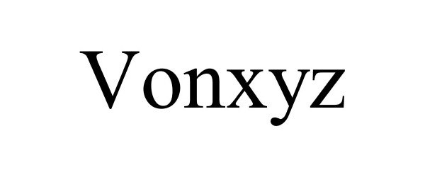 Trademark Logo VONXYZ