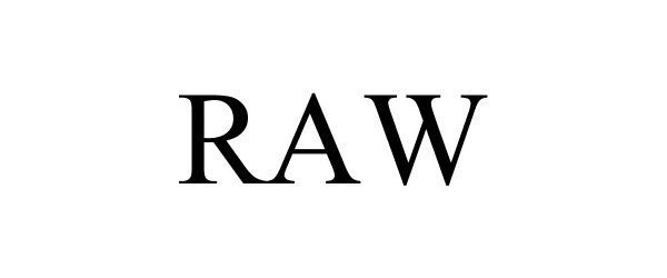 Trademark Logo RAW