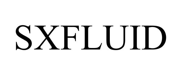 Trademark Logo SXFLUID