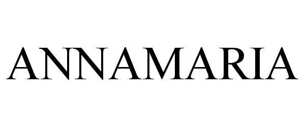 Trademark Logo ANNAMARIA