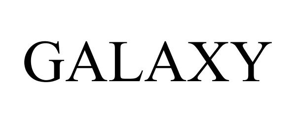 Trademark Logo GALAXY