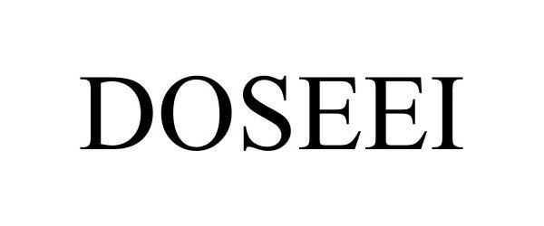 Trademark Logo DOSEEI