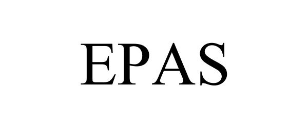 Trademark Logo EPAS