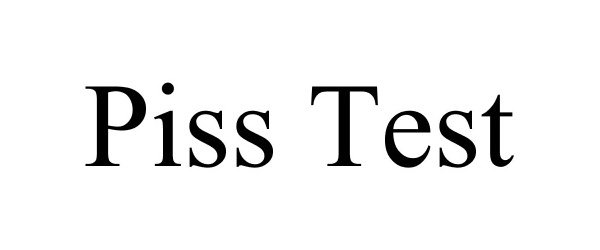 Trademark Logo PISS TEST