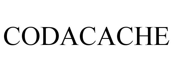 Trademark Logo CODACACHE