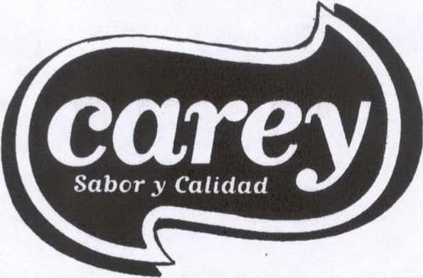 Trademark Logo CAREY SABOR Y CALIDAD