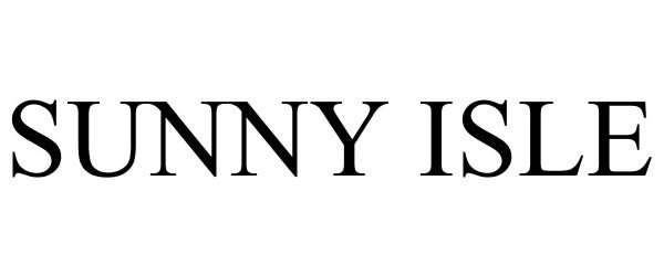 Trademark Logo SUNNY ISLE