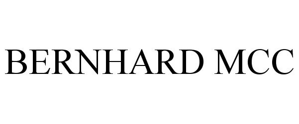  BERNHARD MCC