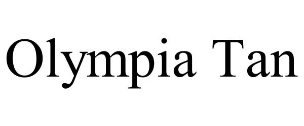 Trademark Logo OLYMPIA TAN