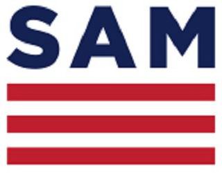 Trademark Logo SAM