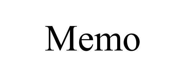 MEMO