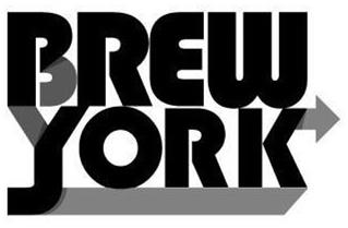 Trademark Logo BREW YORK