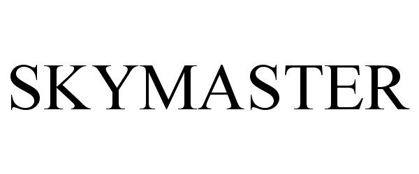 Trademark Logo SKYMASTER