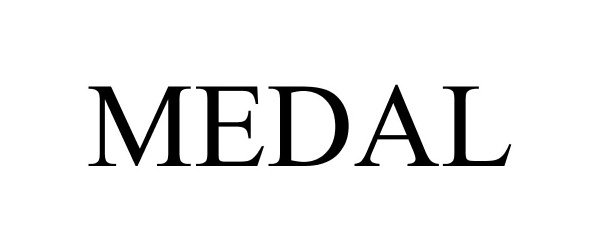 Trademark Logo MEDAL