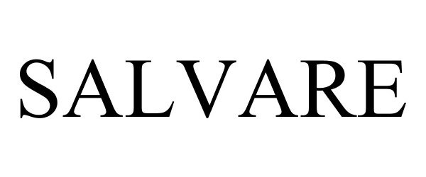 Trademark Logo SALVARE