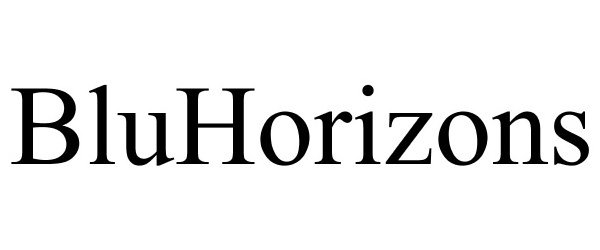 Trademark Logo BLUHORIZONS