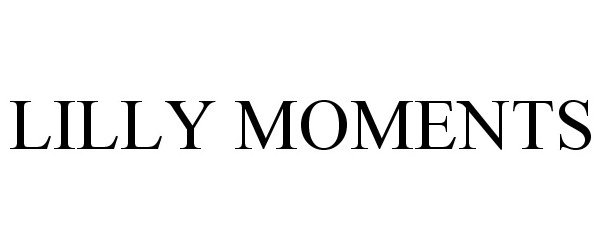 Trademark Logo LILLY MOMENTS