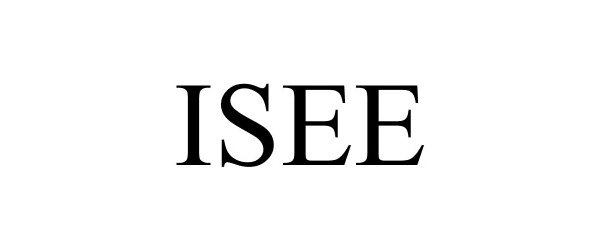 Trademark Logo ISEE