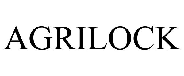 Trademark Logo AGRILOCK