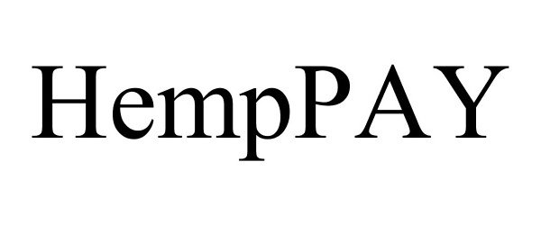 Trademark Logo HEMPPAY