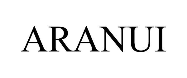 Trademark Logo ARANUI