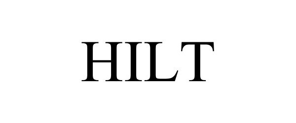 Trademark Logo HILT