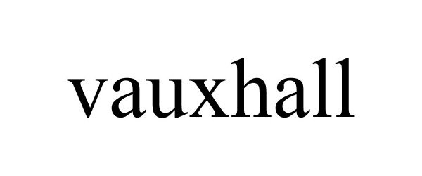 Trademark Logo VAUXHALL