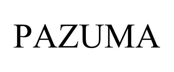 Trademark Logo PAZUMA