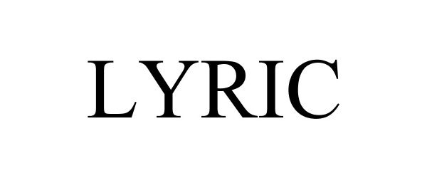 Trademark Logo LYRIC