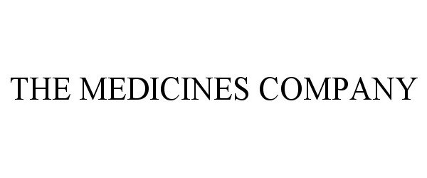 Trademark Logo THE MEDICINES COMPANY