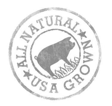 Trademark Logo ALL NATURAL USA GROWN