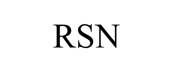 Trademark Logo RSN