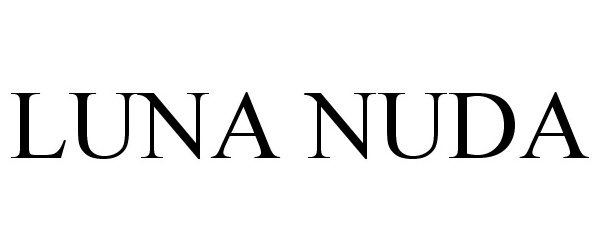 Trademark Logo LUNA NUDA