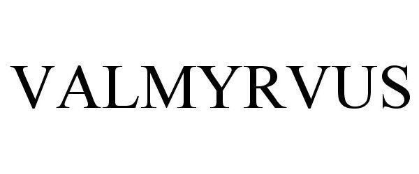 Trademark Logo VALMYRVUS