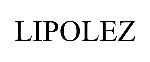 Trademark Logo LIPOLEZ
