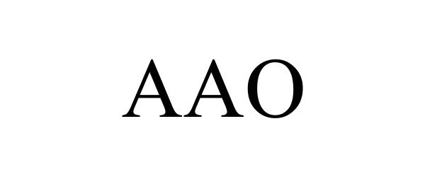 Trademark Logo AAO