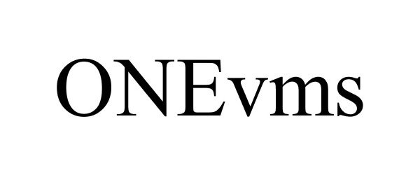 Trademark Logo ONEVMS