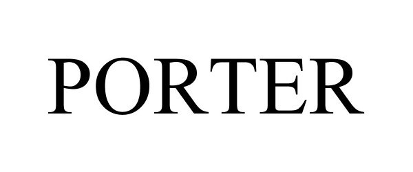 Trademark Logo PORTER