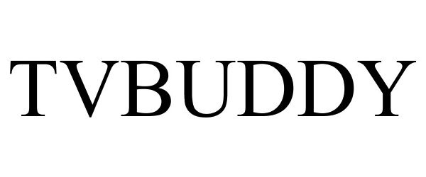 Trademark Logo TVBUDDY