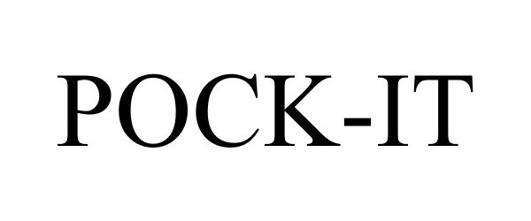 Trademark Logo POCK-IT