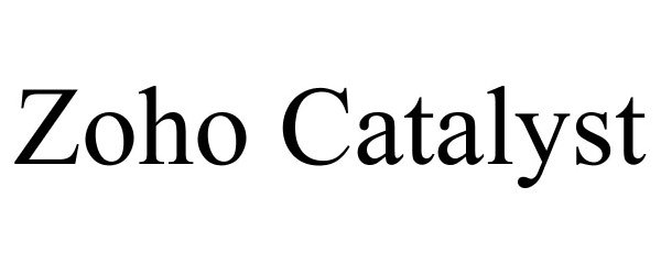 Trademark Logo ZOHO CATALYST