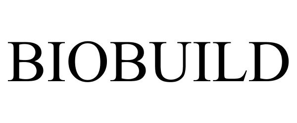 Trademark Logo BIOBUILD