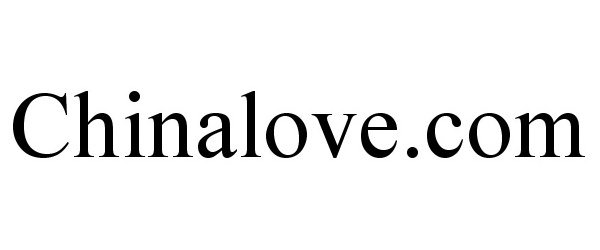 Trademark Logo CHINALOVE.COM