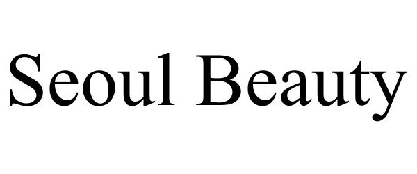 Trademark Logo SEOUL BEAUTY