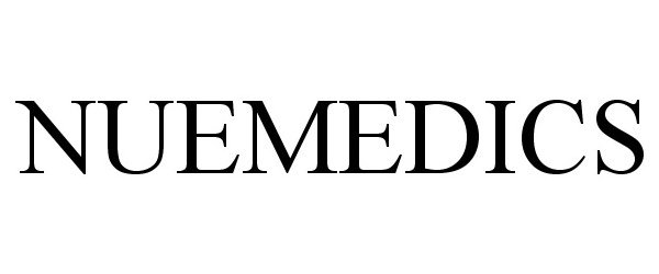 Trademark Logo NUEMEDICS