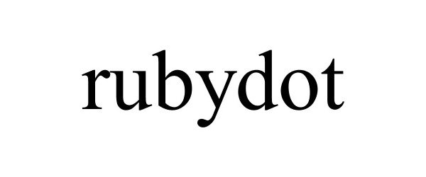 Trademark Logo RUBYDOT