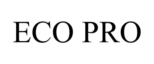 Trademark Logo ECO PRO