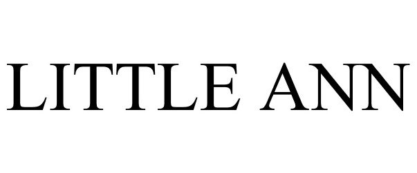 Trademark Logo LITTLE ANN