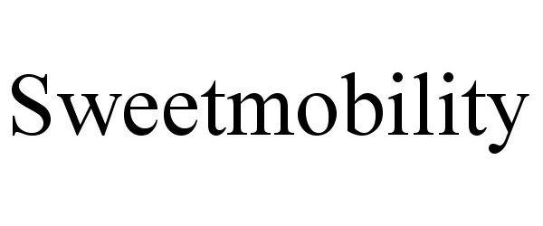 Trademark Logo SWEETMOBILITY